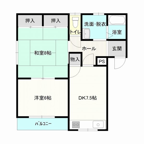 クレージュ山城B