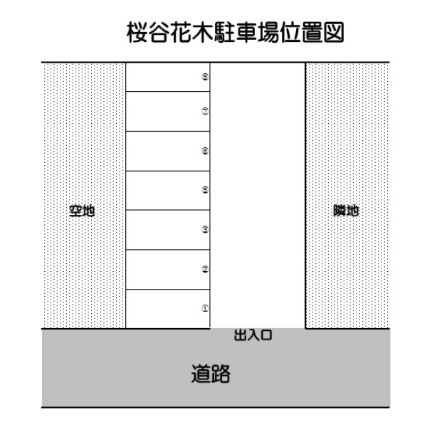 桜谷花木駐車場
