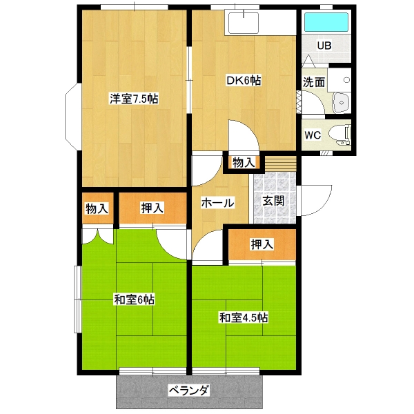 メゾニティ岩井左側