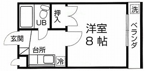 メゾンドひろ間取り図