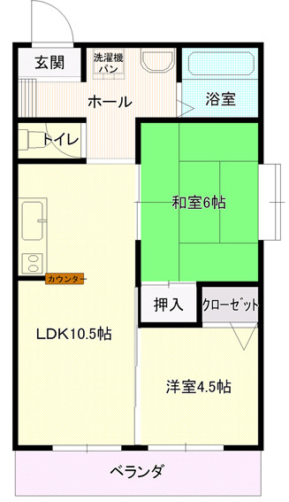 サウスシティー2LDK